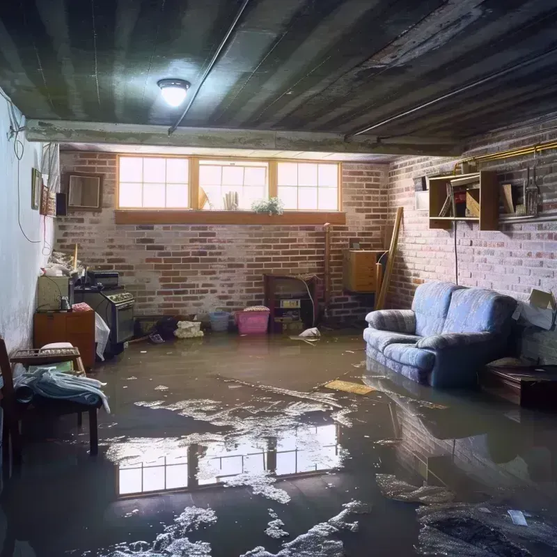 Flooded Basement Cleanup in Pine, AZ